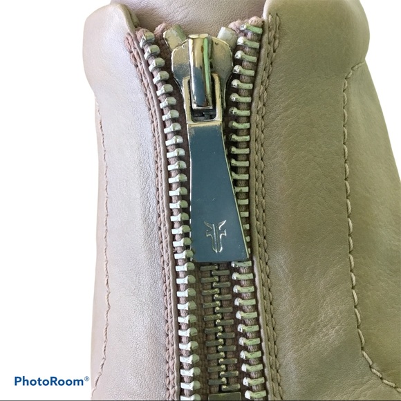 Frye Moto-Inspired Low-Top Leather Sneaker - Picture 5 of 7